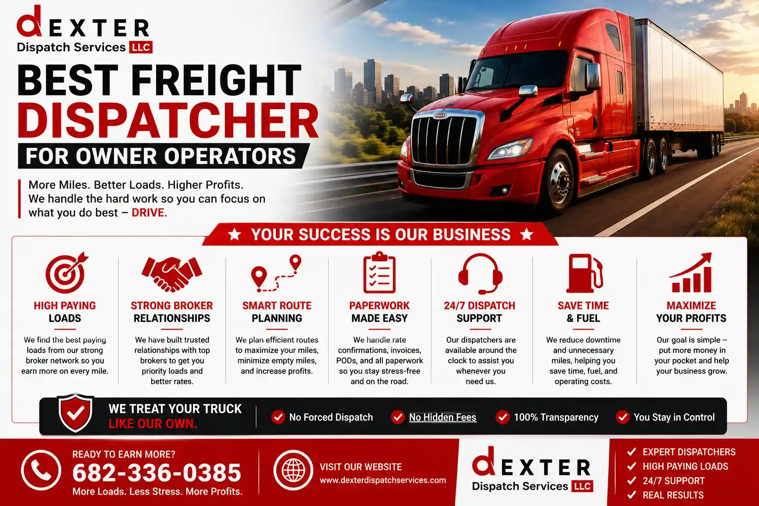 Best Freight Dispatcher for Owner Operators