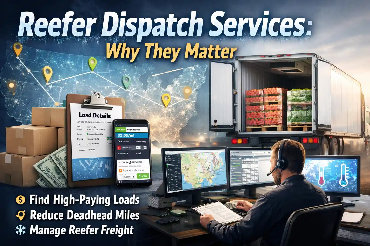 Reefer Dispatch Services Why They Matter