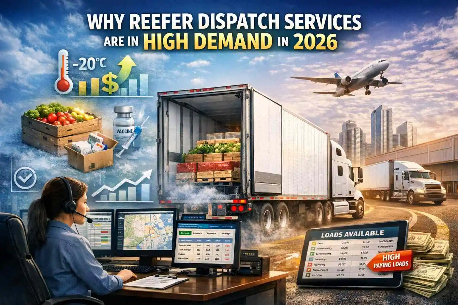 Why Reefer Dispatch Services Are in High Demand in 2026