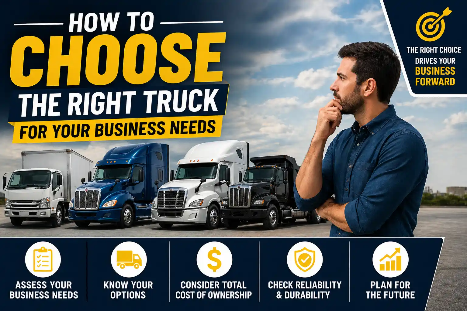 How to Choose the Right Truck for Your Business Needs