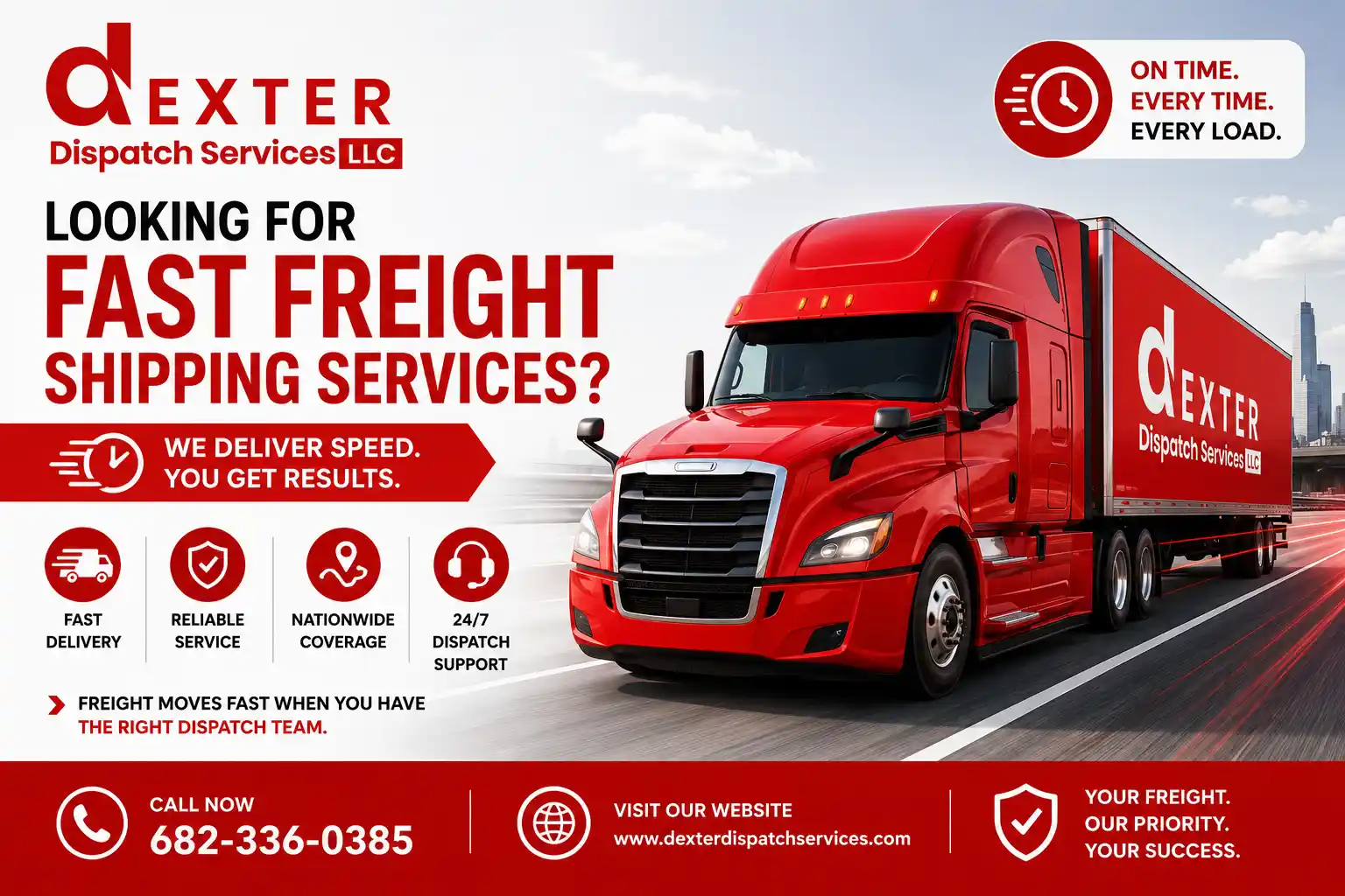 Fast Freight Shipping Services