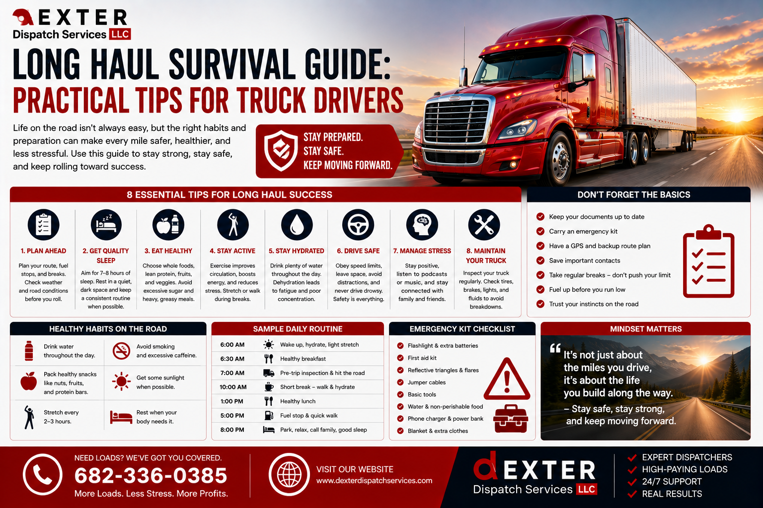 Long Haul Survival Guide Practical Tips for Truck Drivers