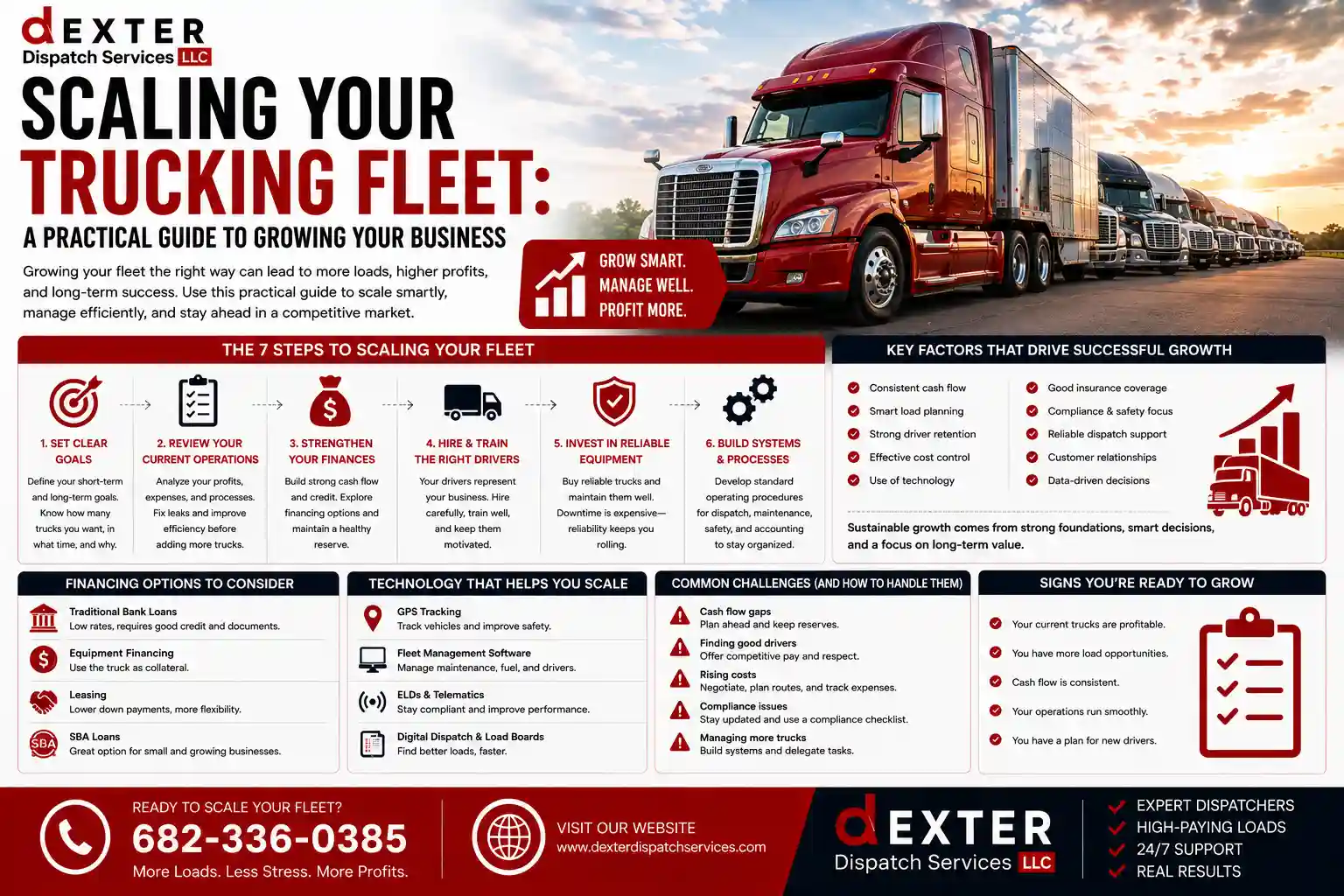Scaling Your Trucking Fleet A Practical Guide to Growing Your Business