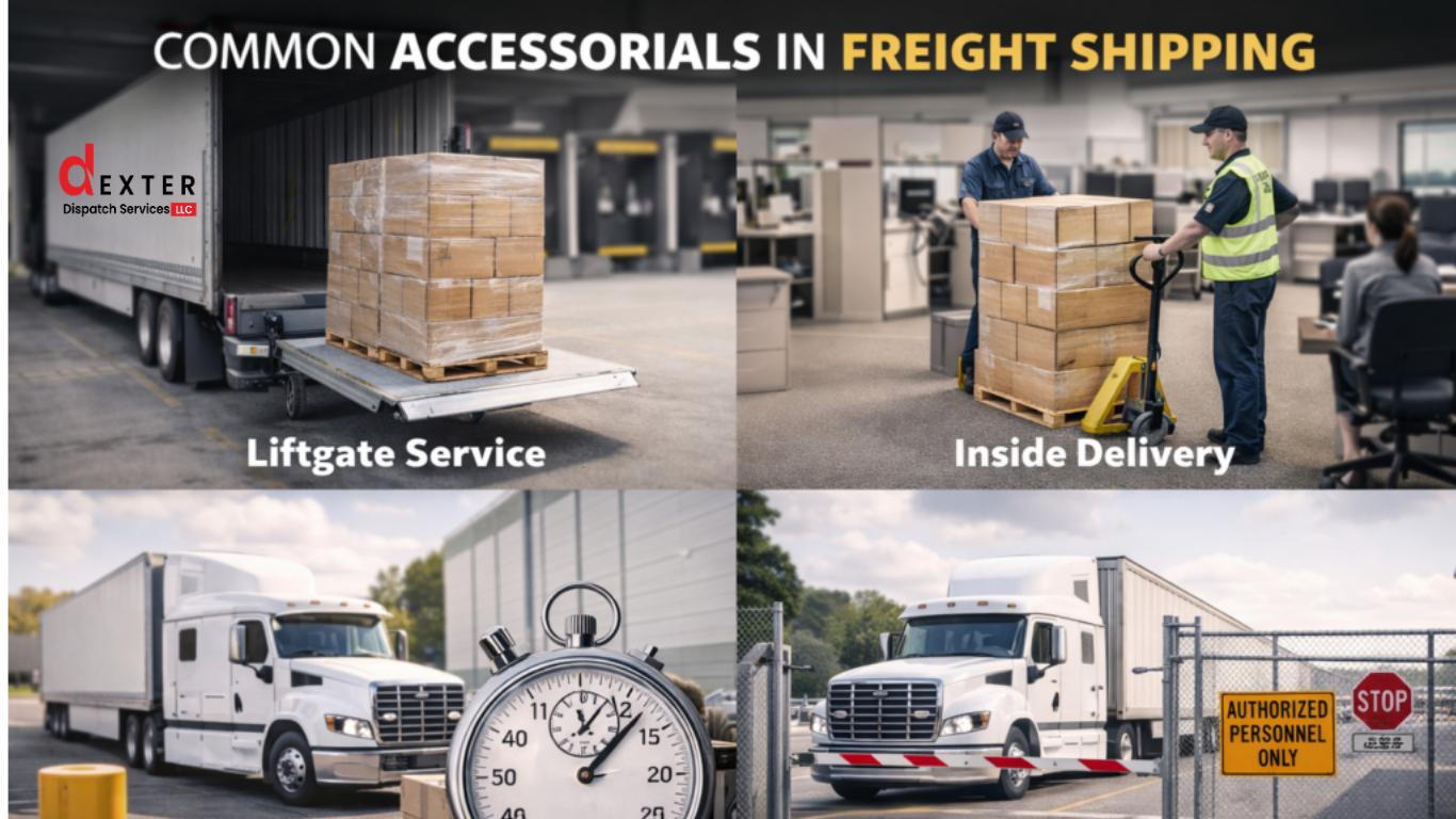 10 Most Common Accessorials in Freight Shipping